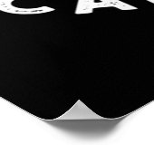 Ik kan letterlijk Funny Rope Pun Dark BG niet wete Poster (Hoek)