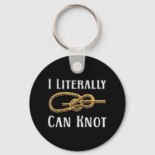 Ik kan letterlijk geen lol hebben met knopen maken sleutelhanger