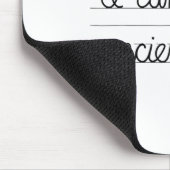 Ik kan lezen oude tekst T-shirt geschenken Grappig Muismat (Hoek)