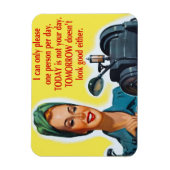 Ik kan maar één persoon per dag magneet behagen (Verticaal)