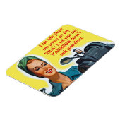 Ik kan maar één persoon per dag magneet behagen (Linkerzijde)