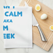 Ik kan Malaka niet kalmeren... Theedoek (Quarter Fold)