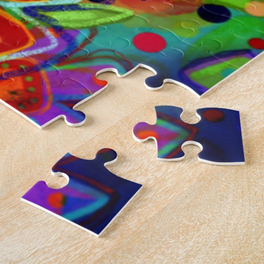 Ik kan me alleen maar voorstellen dat Jigzaag Puzz Legpuzzel (Zijkant)