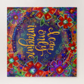 Ik kan me alleen maar voorstellen dat Jigzaag Puzz Legpuzzel (Horizontaal)