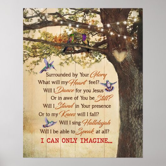 Ik kan me alleen maar voorstellen hoe het met Humm Poster (Voorkant)