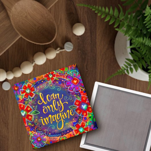 "Ik kan me alleen maar voorstellen"Inspiron Magnet