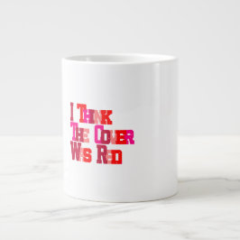 Ik kan me de titel niet herinneren, maar... grote koffiekop