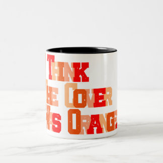 Ik kan me de titel niet herinneren, maar... tweekleurige koffiemok