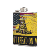 Ik kan me niet aflezen. heupfles (Links)