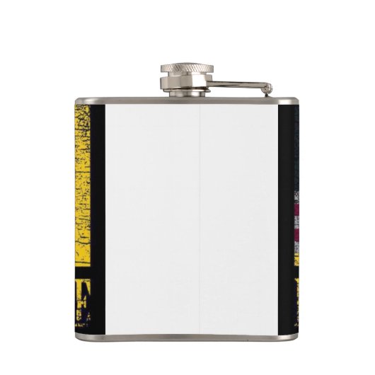 Ik kan me niet aflezen. heupfles (Achterkant)