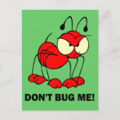 Ik kan me niet bemoeien briefkaart (Voorkant)