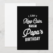 Ik Kan Me Niet Kal houden Het Is De Verjaardag Van Kaart (Voorkant / Achterkant)