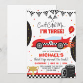 Ik kan me niet pakken Ik ben drie jongen 3e verjaa Kaart (Voorkant / Achterkant)