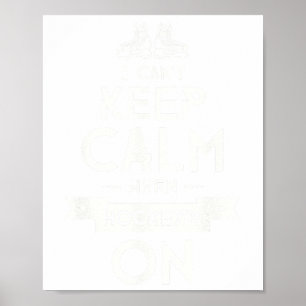 Ik Kan Me Niet Rustig Houden Als Hockey Op IJs Is Poster