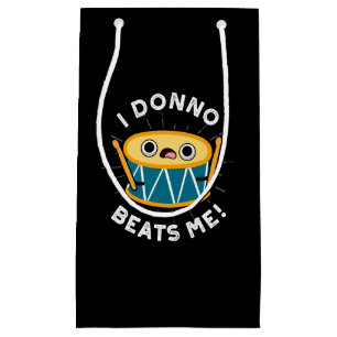 Ik kan me niet schamel voelen, drum donker BG Klein Cadeauzakje