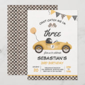 Ik kan me niet vangen... ik ben drie-racks-auto-3- kaart (Voorkant / Achterkant)