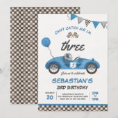 Ik kan me niet vangen... ik ben drie-racks-auto-3- kaart (Voorkant / Achterkant)