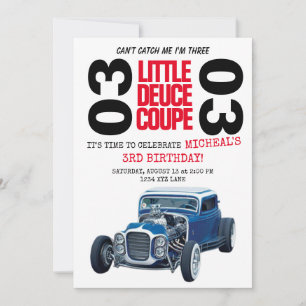 Ik kan me niet vangen... ik ben drierige uitnodigi kaart