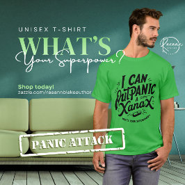 "Ik Kan Meer Panikeren Dan Een Xanax" Unisex T-Shi T-shirt