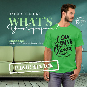 "Ik Kan Meer Panikeren Dan Een Xanax" Unisex T-Shi T-shirt