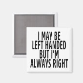 Ik kan met de hand worden gelaten magneet (Voorkant / Achterkant)