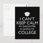 Ik kan mijn dochter niet rustig houden. briefkaart (Voorkant / Achterkant)