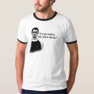 Ik kan mijn eigen hoofd ruiken t-shirt