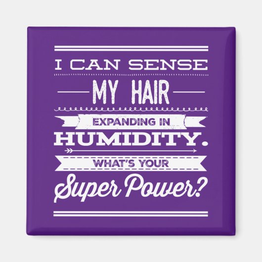 Ik kan mijn haar zien groeien in vochtigheid magneet (Voorkant)