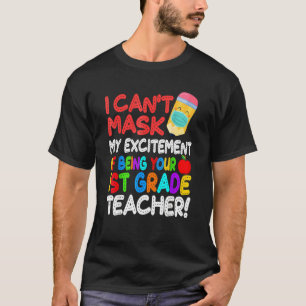 Ik kan mijn opwinding niet maskeren om je eerste g t-shirt