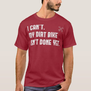 Ik kan mijn vuilfiets nog niet af en toe een grapp t-shirt
