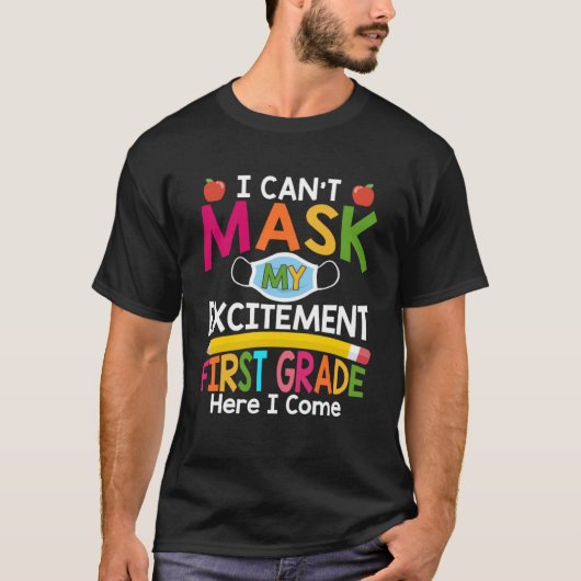 Ik kan m'n opwinding hier niet maskeren. t-shirt (Voorkant)