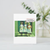 Ik kan nauwelijks wachten. briefkaart (Staand voorkant)