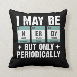 Ik kan nerdy zijn, maar alleen periodiek chemisch kussen