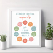 Ik kan niemand anders 18x24 controleren poster