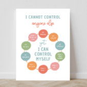 Ik kan niemand anders 18x24 controleren poster