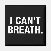 Ik kan niet breath magneet (Voorkant)