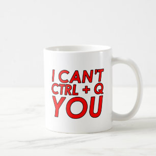 Ik kan niet CTRL + Q (Quit) u Koffiemok