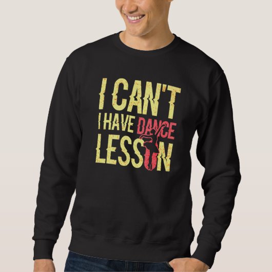 Ik kan niet dat ik dans lesson dans dans 3 trui (Voorkant)