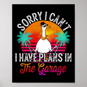Ik kan niet dat ik plannen heb in de Garage Father Poster