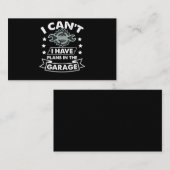 Ik kan niet dat ik plannen heb in het pap. visitekaartje (Voorkant / Achterkant)