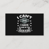 Ik kan niet dat ik plannen heb in het pap. visitekaartje (Voorkant)