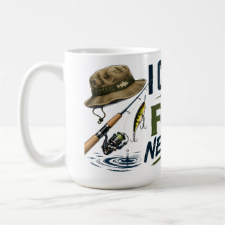 Ik kan niet. De vissen hebben me nodig Vissen Vade Koffiemok