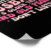 Ik kan niet discussiëren met mijn man, hij is oude poster (Hoek)