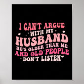 Ik kan niet discussiëren met mijn man, hij is oude poster (Voorkant)