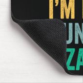 Ik kan niet druk bezig zijn met het jagen op haged muismat (Hoek)