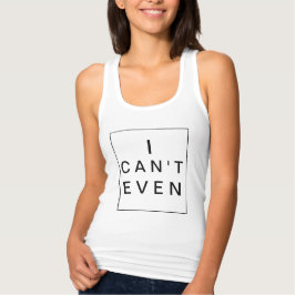 Ik kan niet eens... | Chic Typography Shirt