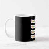 Ik kan niet eens denken. | Gay Pride Month Koffiemok (Links)