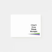 Ik kan niet eens denken. post-it® notes (Voorkant)