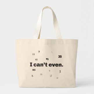 Ik kan niet eens... grote tote bag