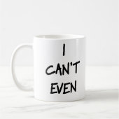 Ik kan niet eens Mok (Links)